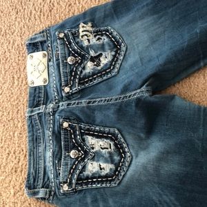 Miss Me dark wash bootcut jeans